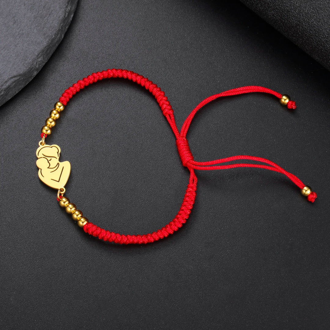 Liefdevolle familie armband