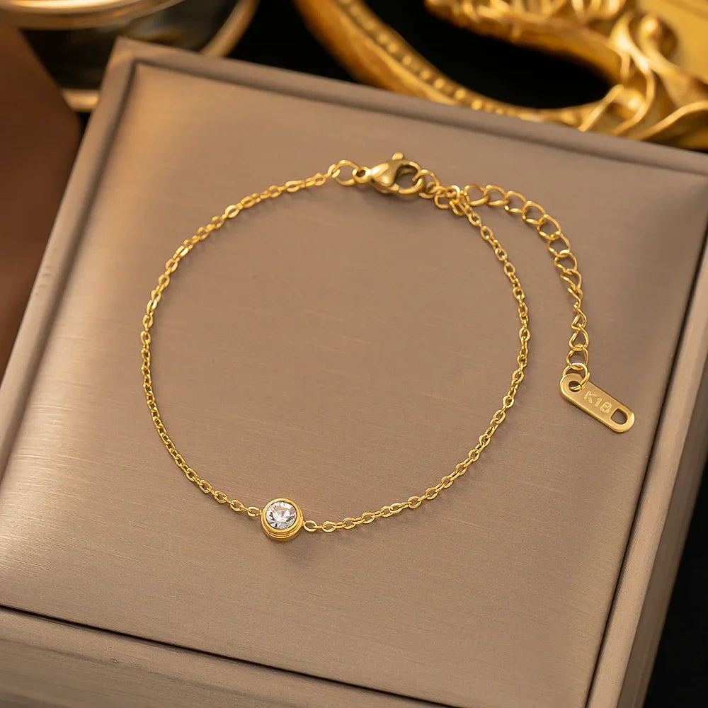 Zirkonia klassieke armband