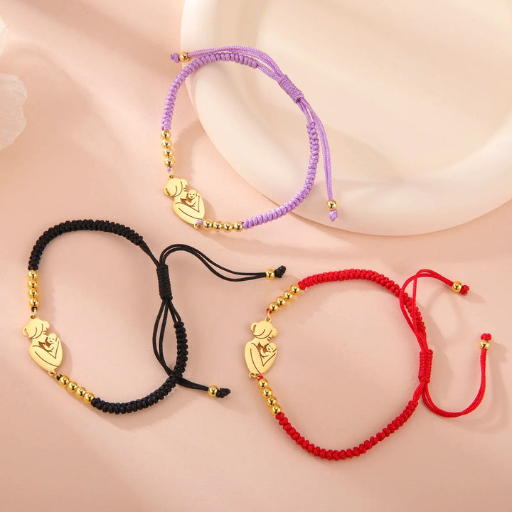 Liefdevolle familie armband