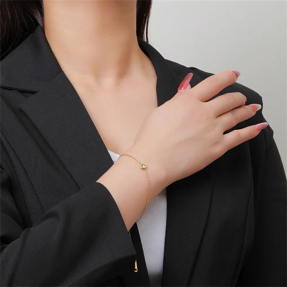 Zirkonia klassieke armband