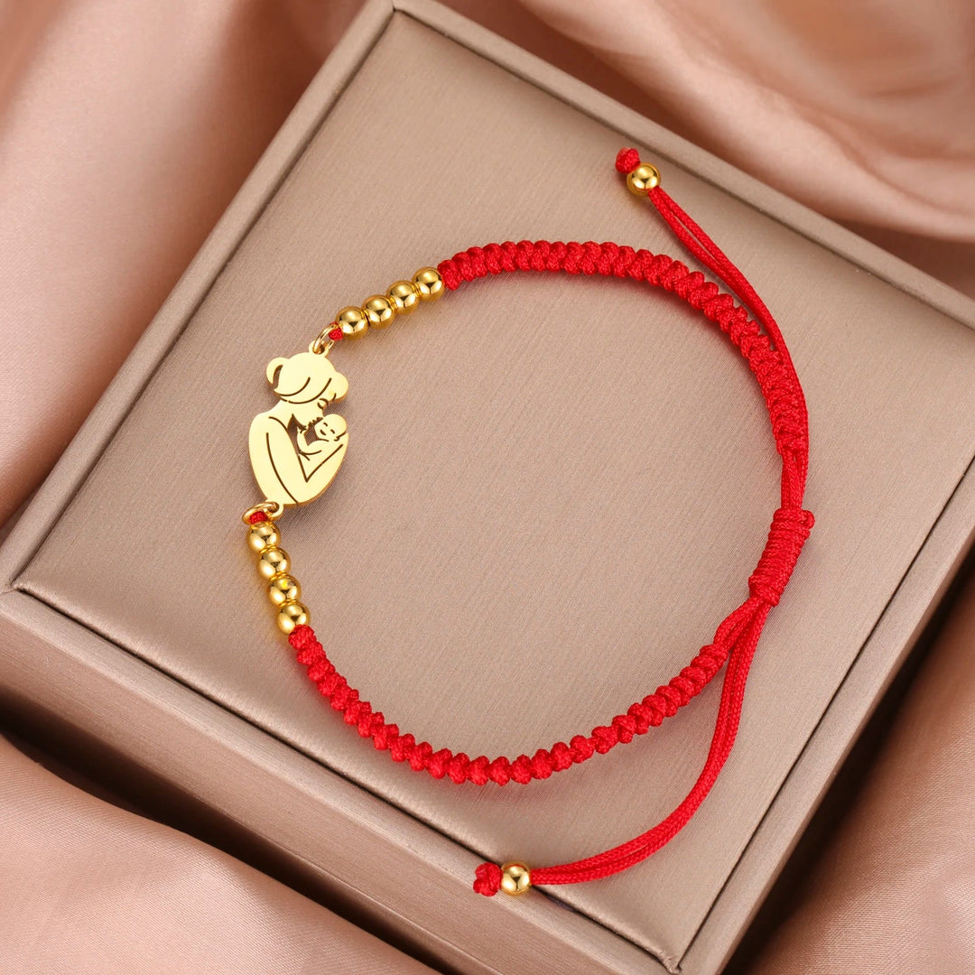 Liefdevolle familie armband
